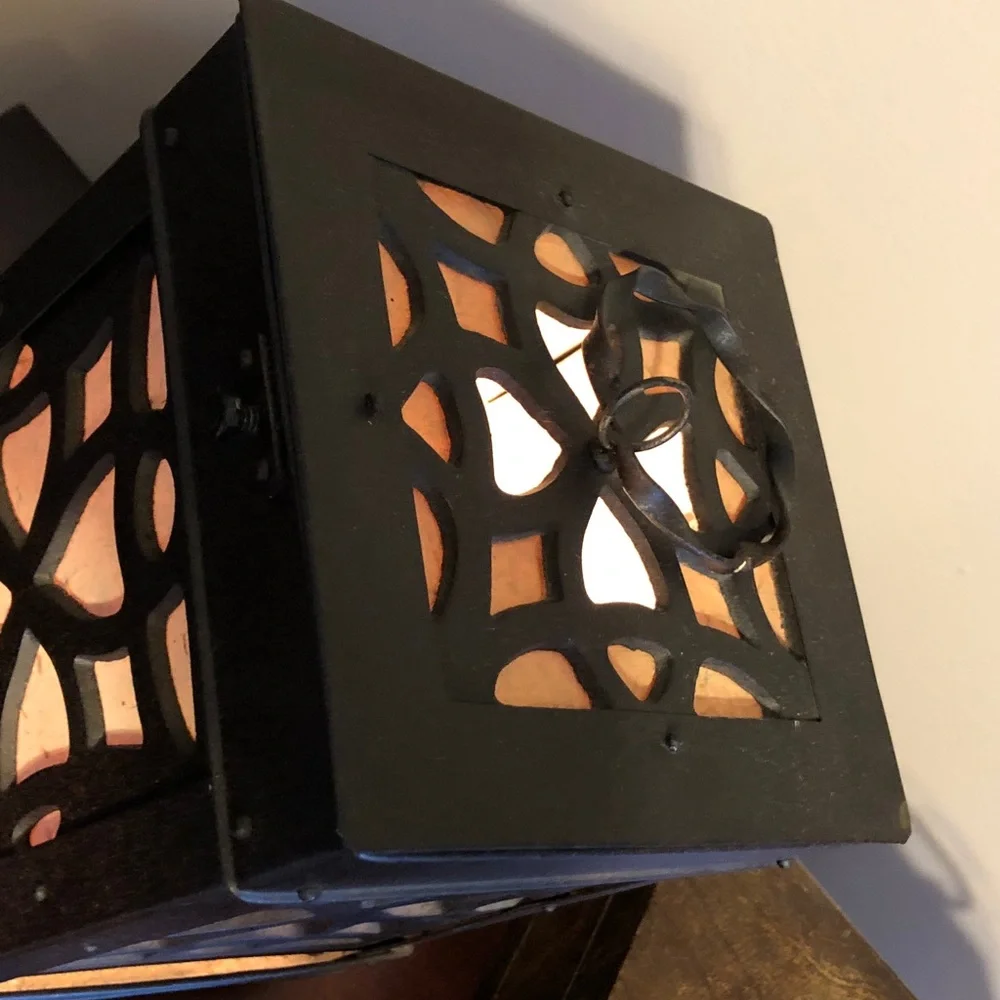 Vintage PIER 1 Mission Style Lantern
